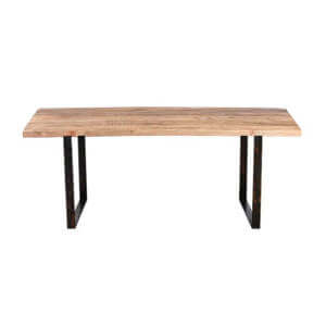 Nkuku FIA Natural Mango Wood Dining Table